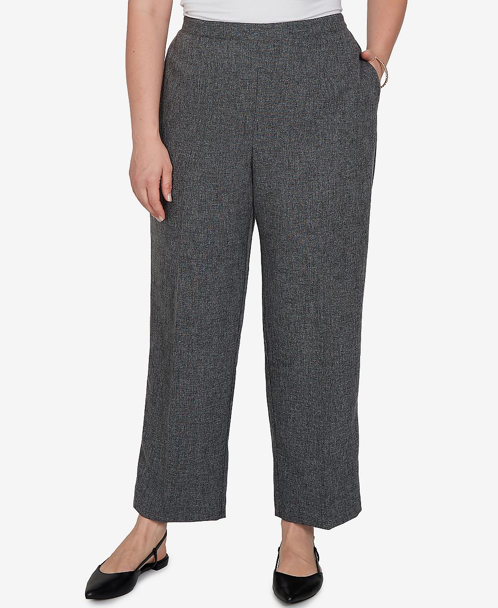 Брюки Plus Size Alfred Dunner прямого кроя