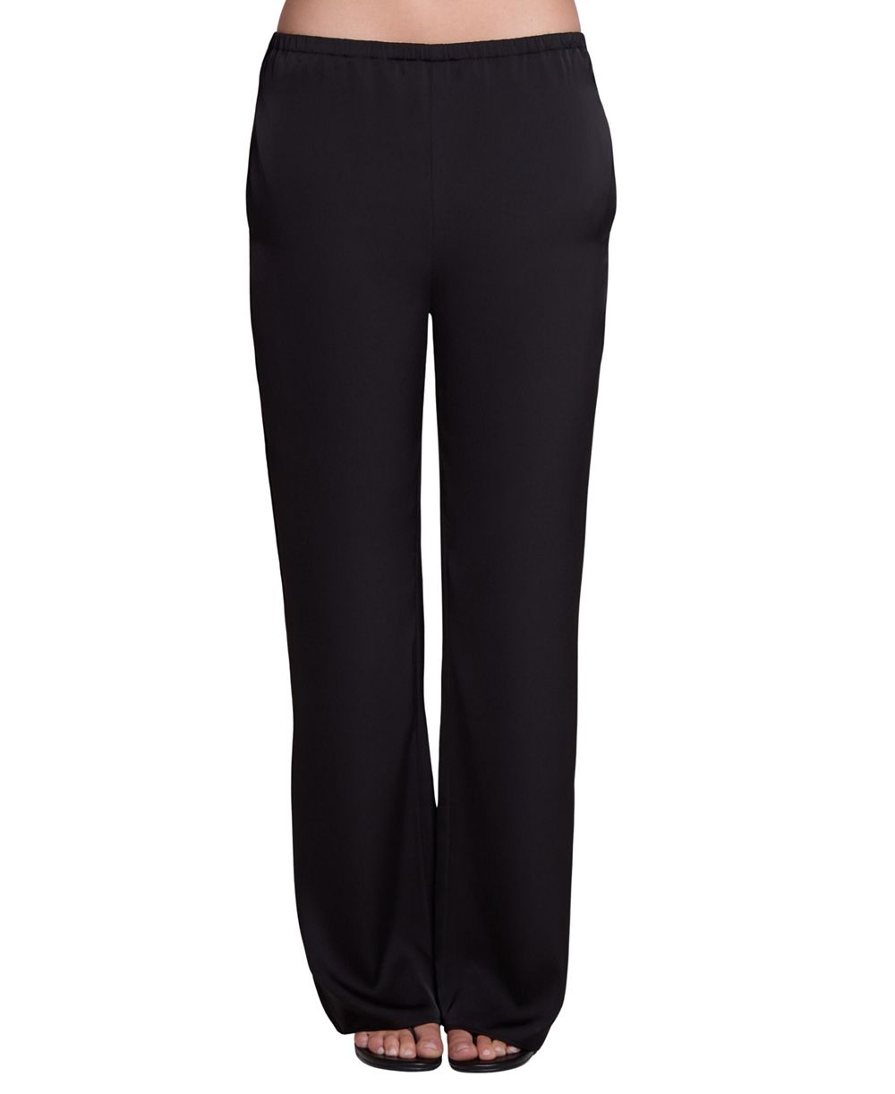 LEAU Женские брюки Soho Satin Straight Leg