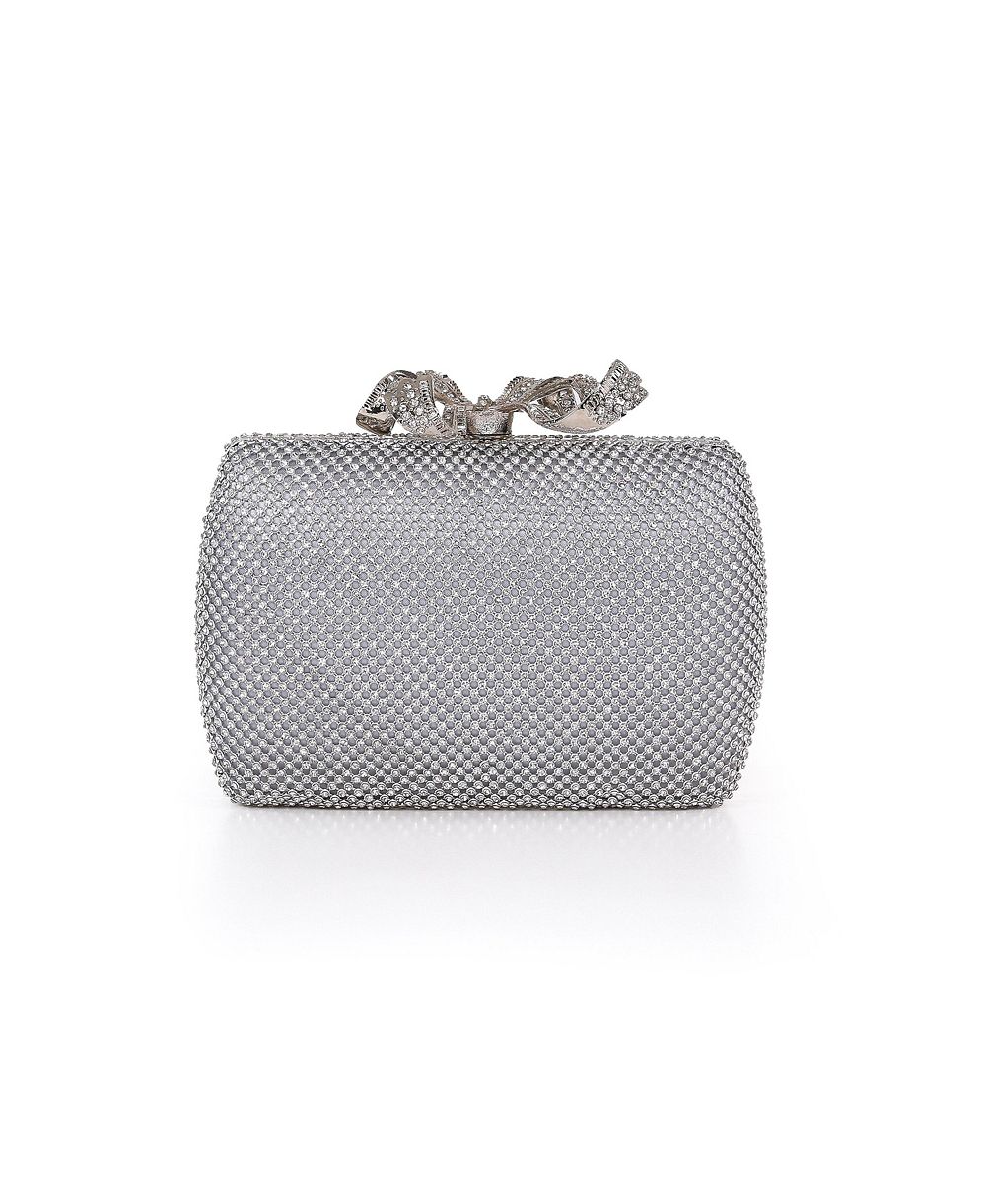 Женский клатч Jewel Badgley Mischka Cassia с кристаллом и бантом