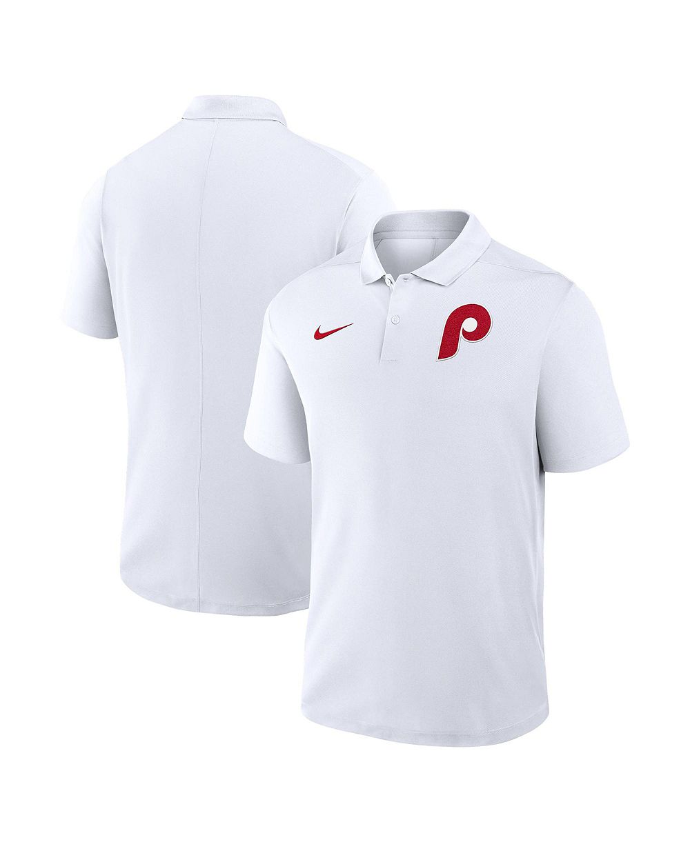 Мужская поло-рубашка Nike с логотипом Philadelphia Phillies из ткани Dri-FIT