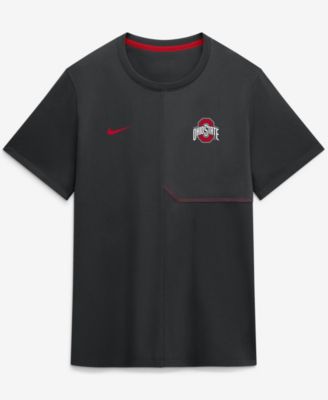 Мужская футболка Nike Ohio State Buckeyes 2026 Sideline UV Dri-FIT Coaches, черная