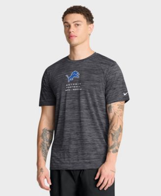 Nike Мужская футболка Dri-FIT Velocity Ball Carrier Anthracite Detroit Lions