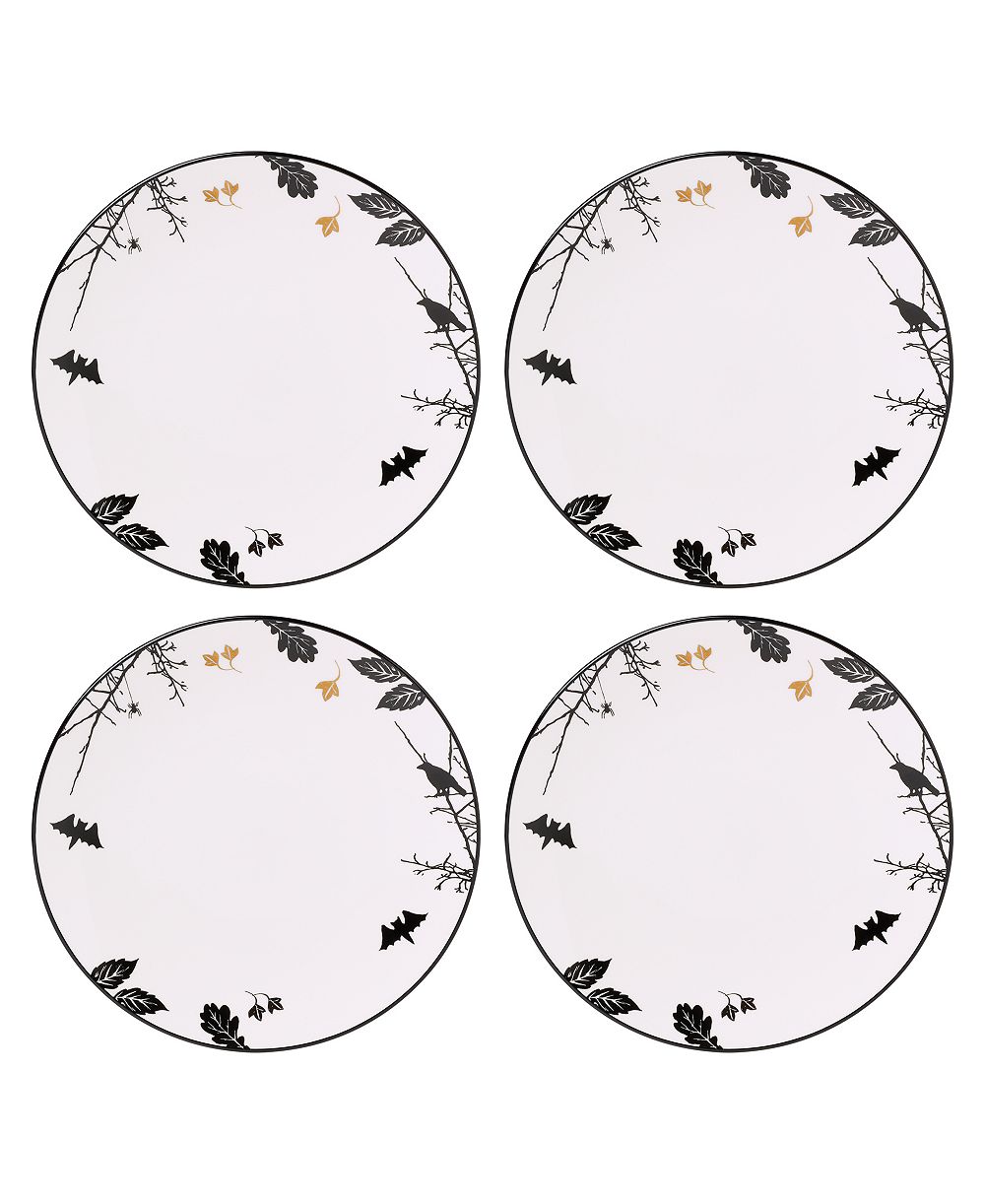 Набор обеденных тарелок Lenox Haunted Halloween, 4 шт