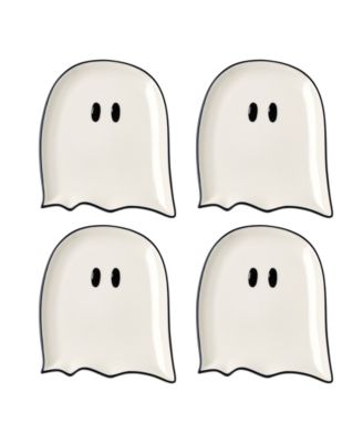 Lenox Ghost Accent Plates, Set of 4