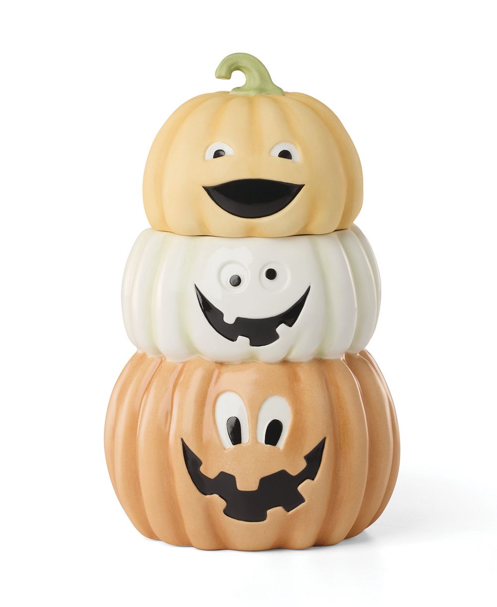 Lenox Pumpkin Treat Jar with Sound