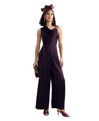 Phase Eight Women's Avril Asymmetric Neck Wide-Leg Jumpsuit