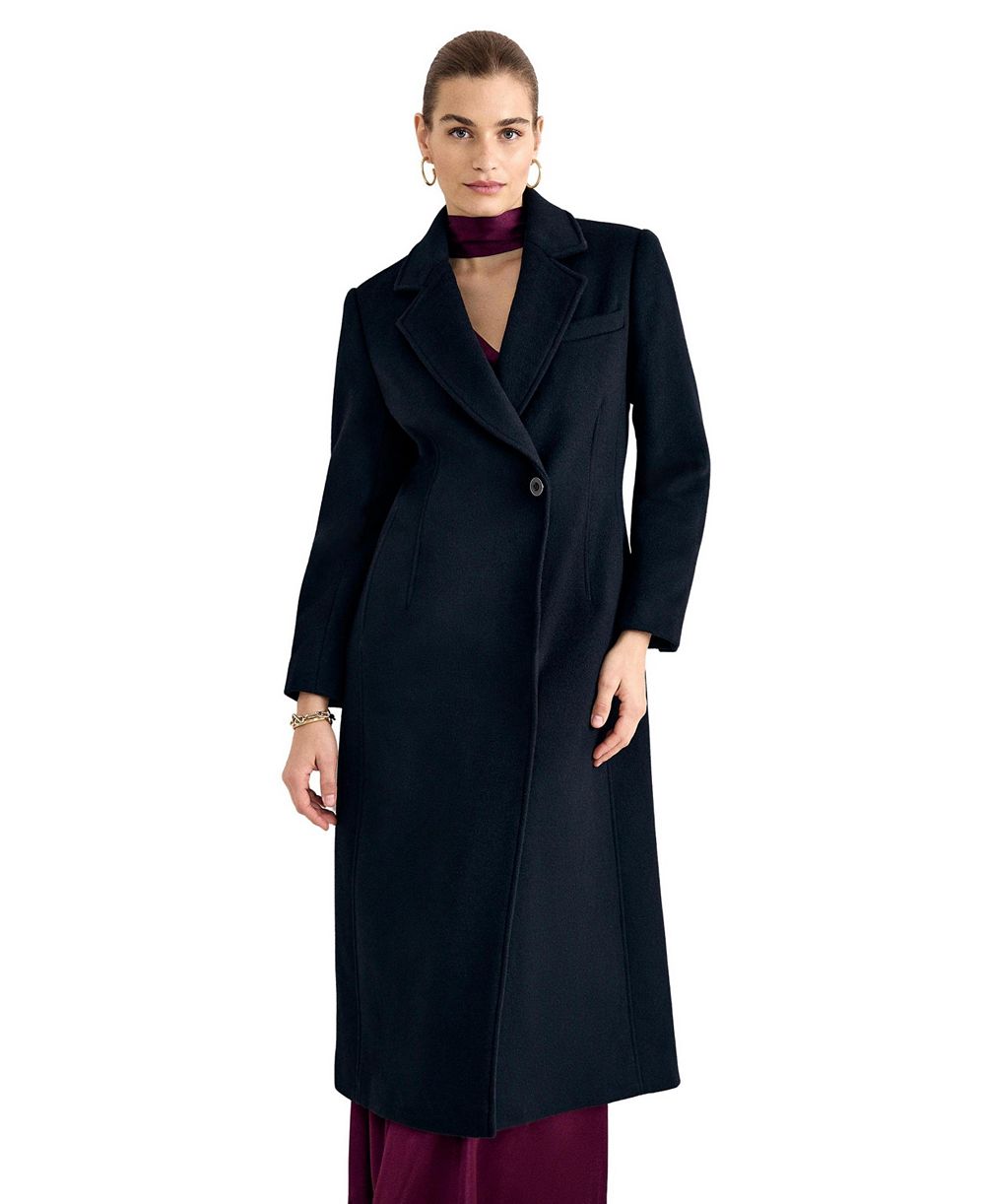 Phase Eight Women's Cailyn Wool-Blend Tailored Lined Maxi Coat