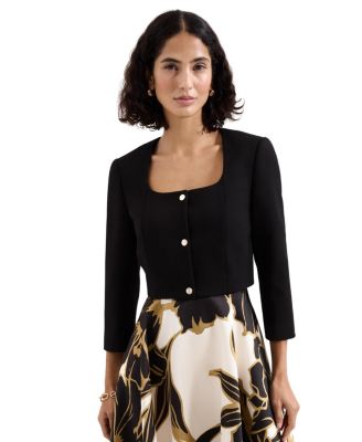 Phase Eight Women's Miranda Cropped 3/4-Sleeve Square-Neck Jacket