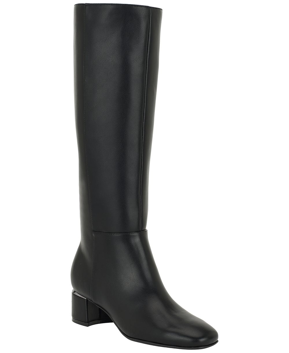 Ботинки Calvin Klein Paeton Tall на блочном каблуке, высокие