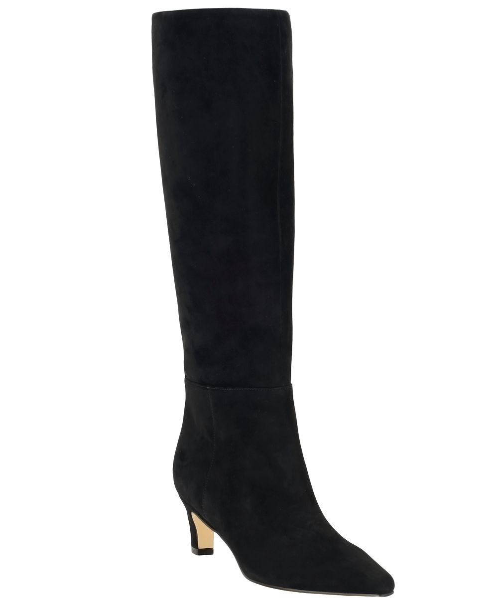 Calvin Klein Women's Preston Tall Kitten Heel Boots