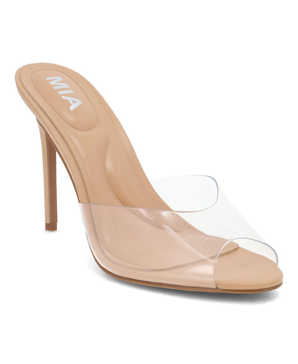 MIA Women's Gwyneth Peep Toe Dress Sandals