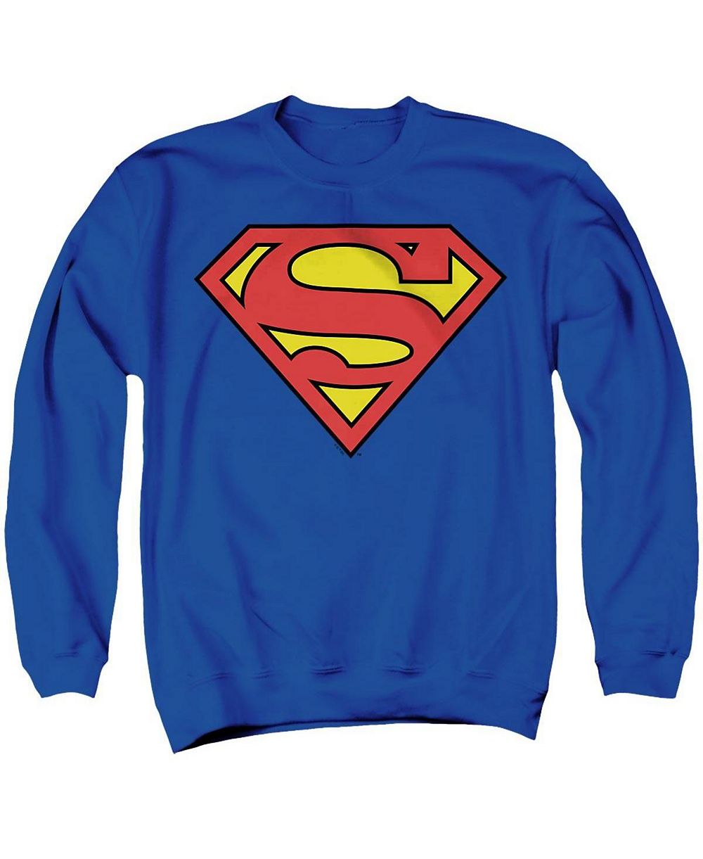 Superman Мужской свитшот Superman Classic Logo Graphic Crewneck Pullover