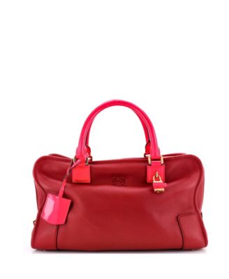 Подержатая сумка Loewe 36 Amazona Leather