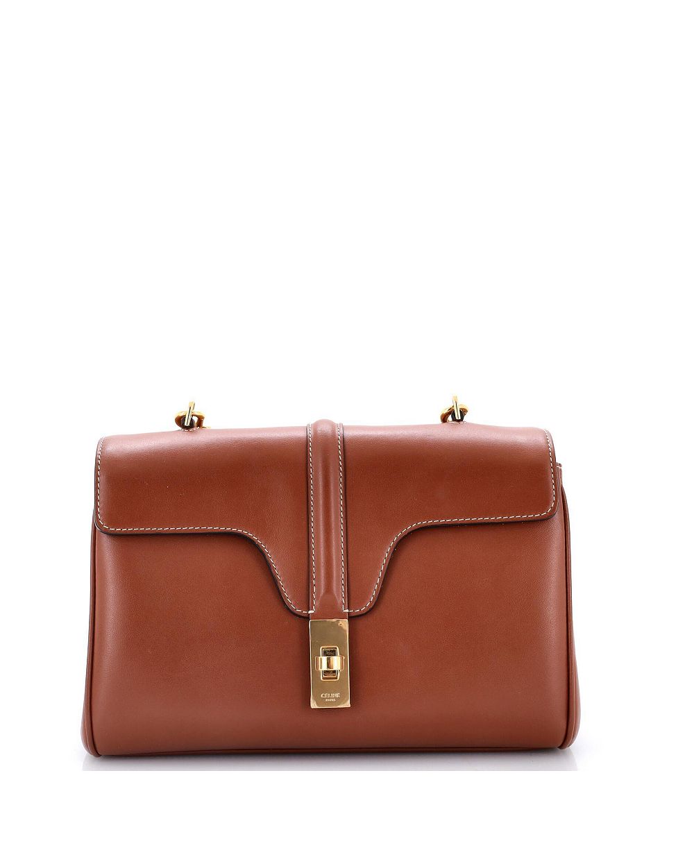 Pre-Owned Celine Teen Soft 16 Bag Smooth Calfskin