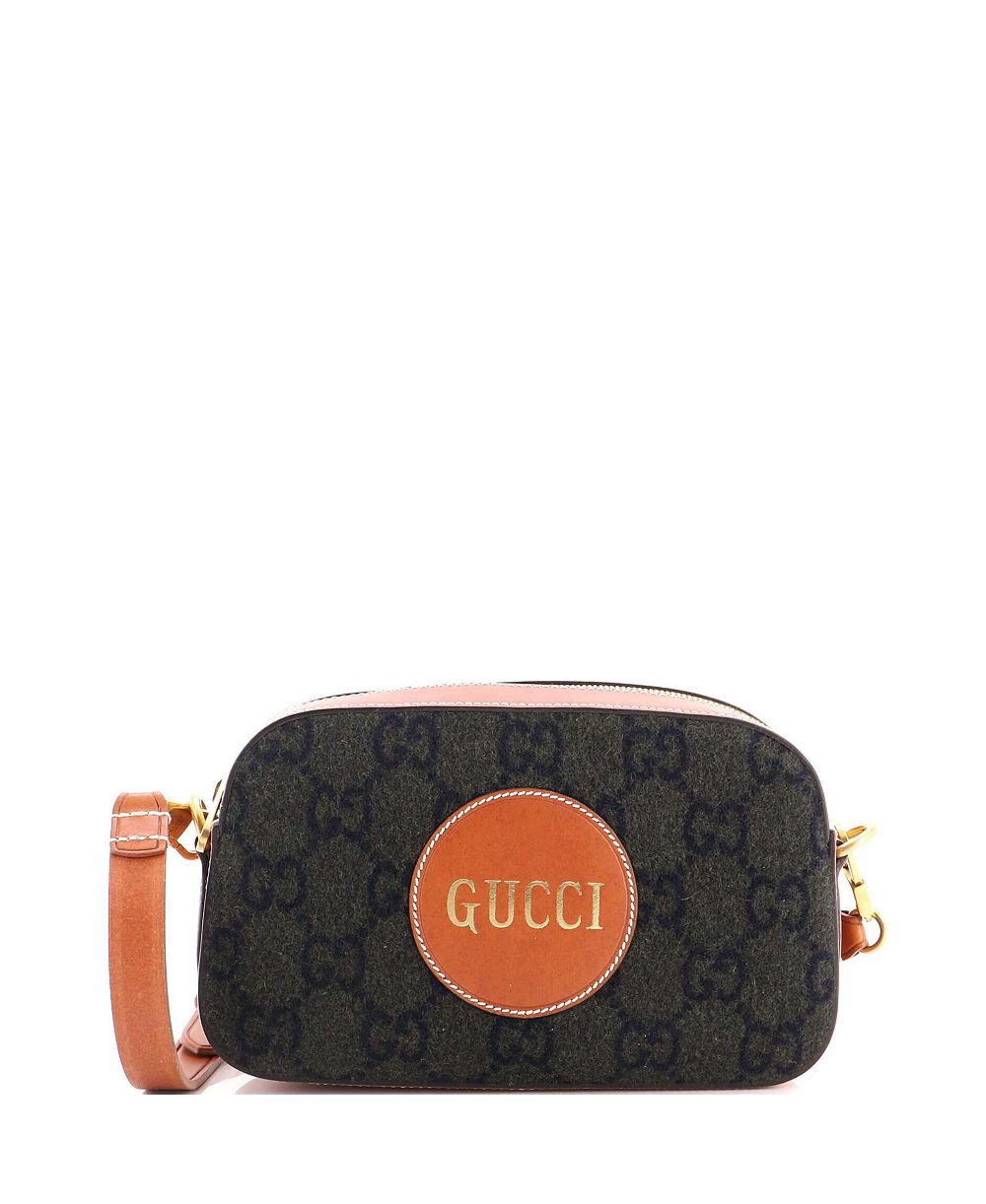 Сумка через плечо Gucci Off the Grid GG Wool and Leather