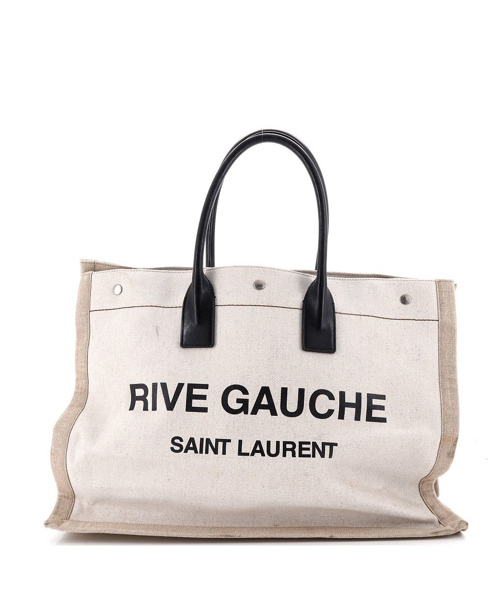 Pre-Owned Saint Laurent сумка-шоппер Rive Gauche из канваса