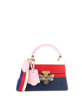 Gucci сумка Queen Margaret Top Handle из кожи Colorblock (Pre-Owned)