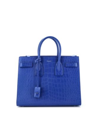 Pre-Owned Saint Laurent Small Sac de Jour NM Bag Embossed Leather