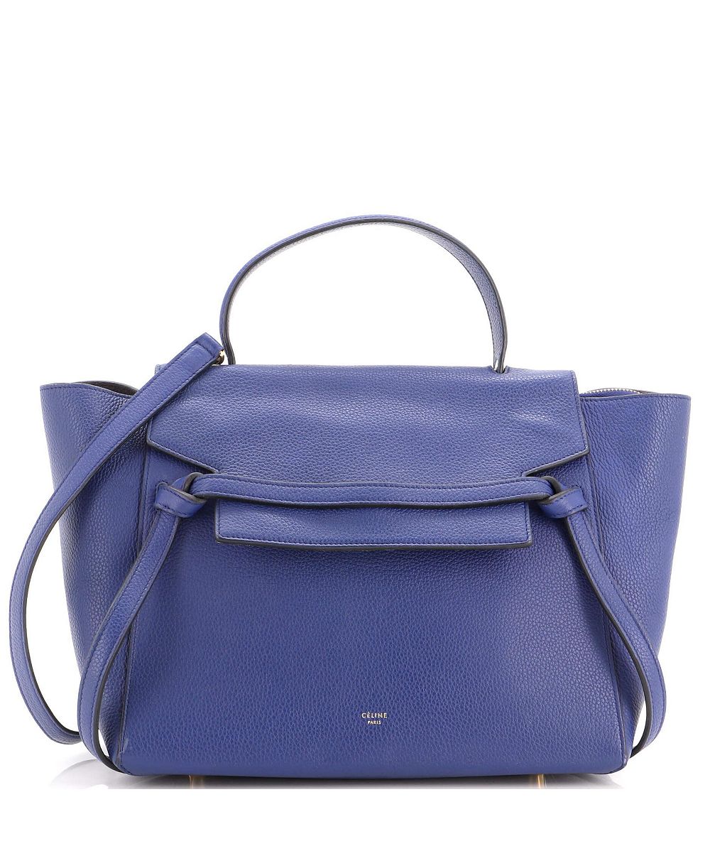 Б/у сумка Pre-Owned Celine Mini Belt Bag из текстурированной кожи
