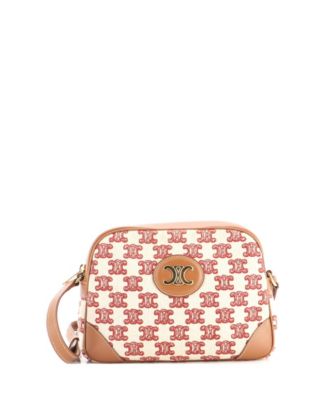 Сумка Celine Small Camera Bag Triomphe Canvas Pre-Owned