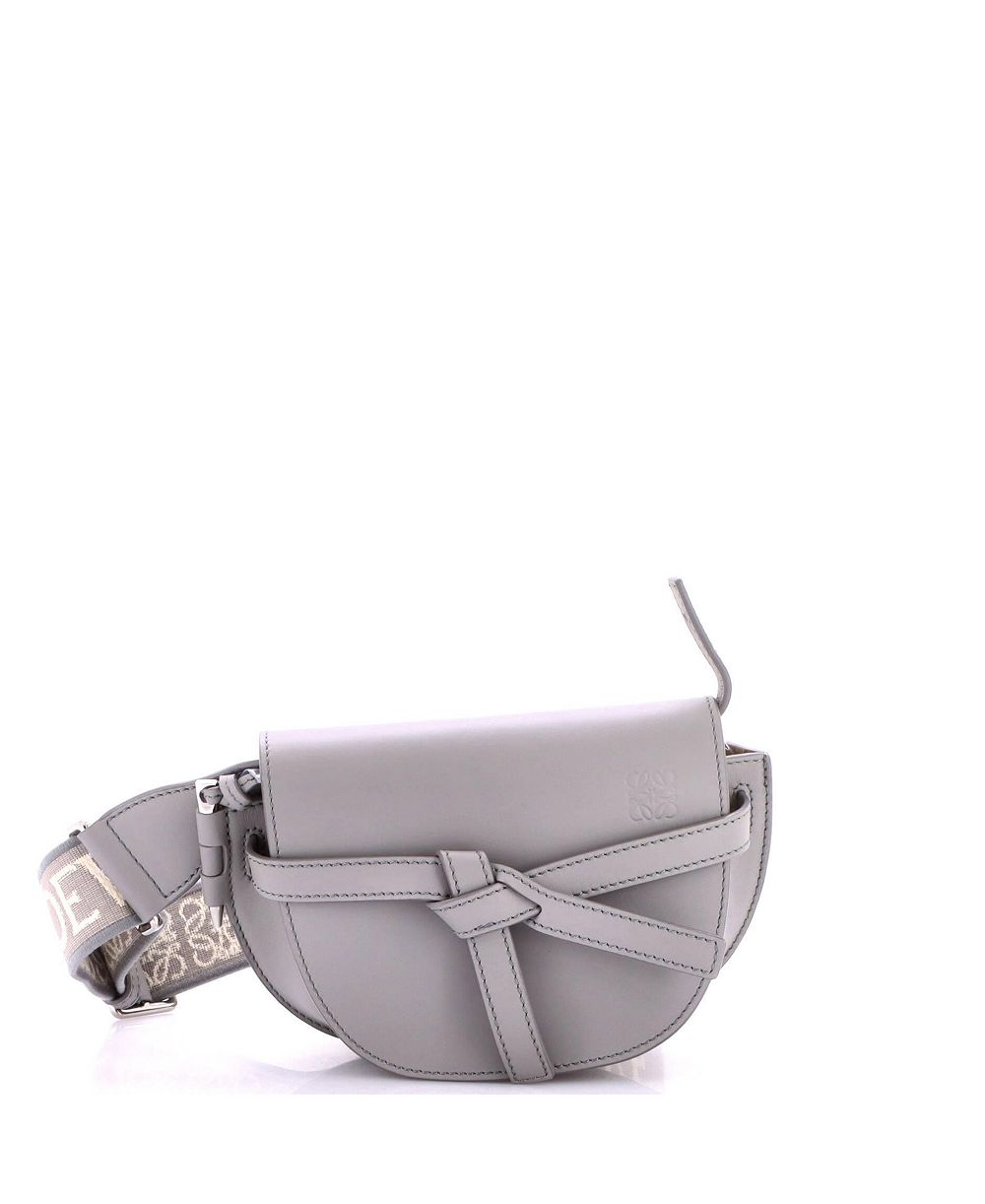 Б/у мини-сумка Loewe Mini Gate Dual из кожи