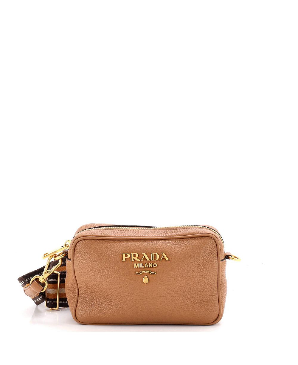 Prada Mini Dual Strap камера-сумка Vitello Phenix б/у