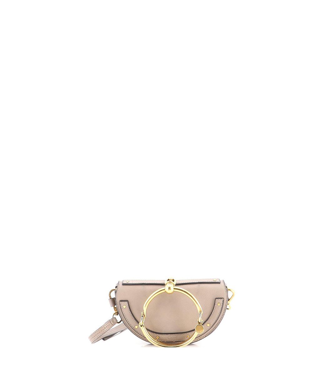 Кожаная сумка через плечо Pre-Owned Chloe Mini Nile