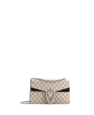 Gucci Small Dionysus сумка из покрытия GG Canvas