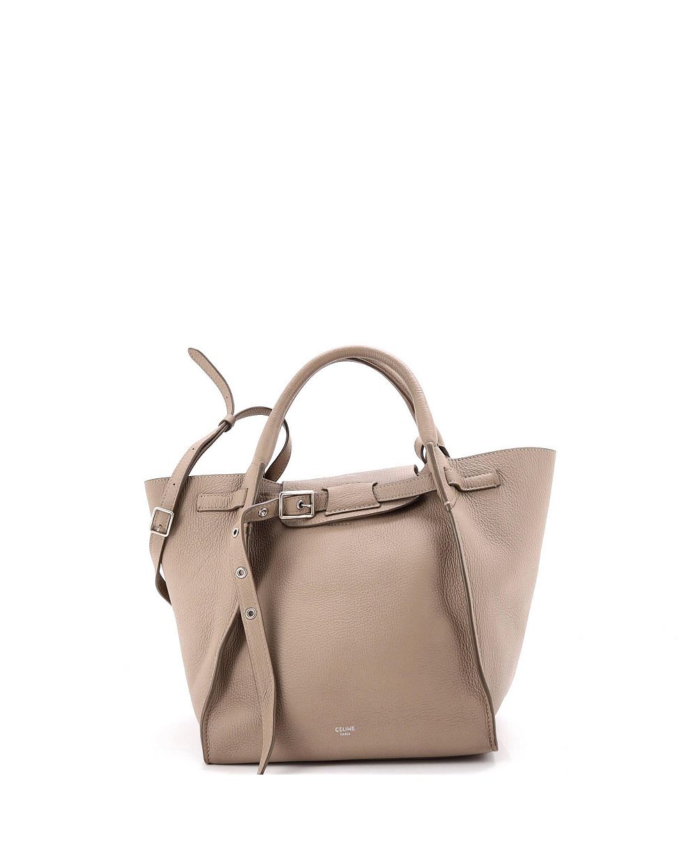 Сумка Celine Small Big из зернистой телячьей кожи, б/у
