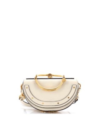 Б/у мини-сумка Chloe Mini Nile Crossbody из кожи