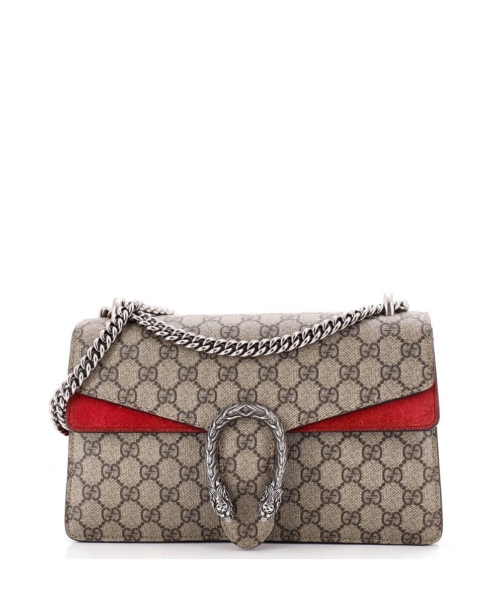 Pre-Owned Gucci Small Dionysus Bag GG Coated Canvas
