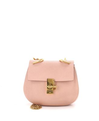 Chloe Small Drew Crossbody Bag Leather Pre-Owned