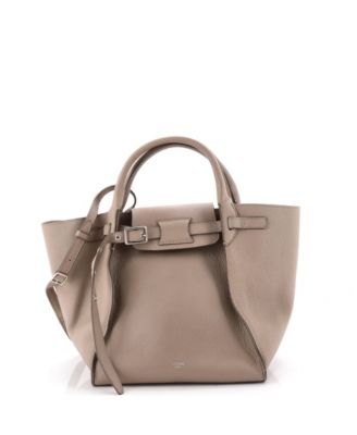 Б/у маленькая сумка Celine Big Bag из зернистой кожи телячьей кожи