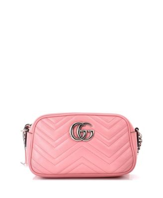 Gucci сумка через плечо Small GG Marmont Matelasse из кожи