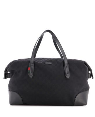 Pre-Owned Gucci Original Carry On Duffle Bag GG Canvas