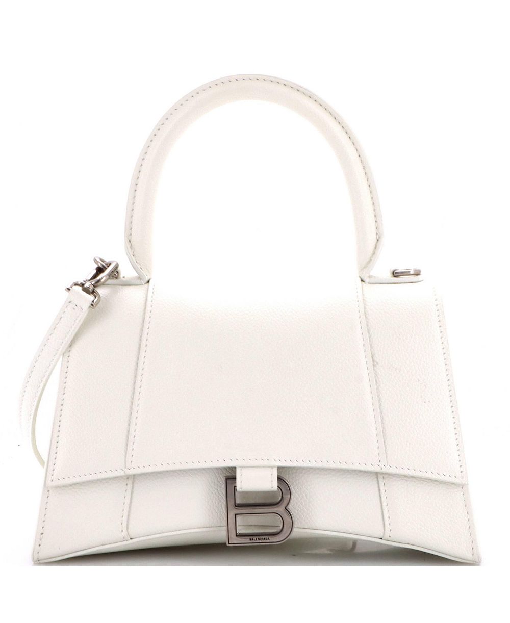 Б/у сумка Balenciaga Small Hourglass Top Handle, кожа
