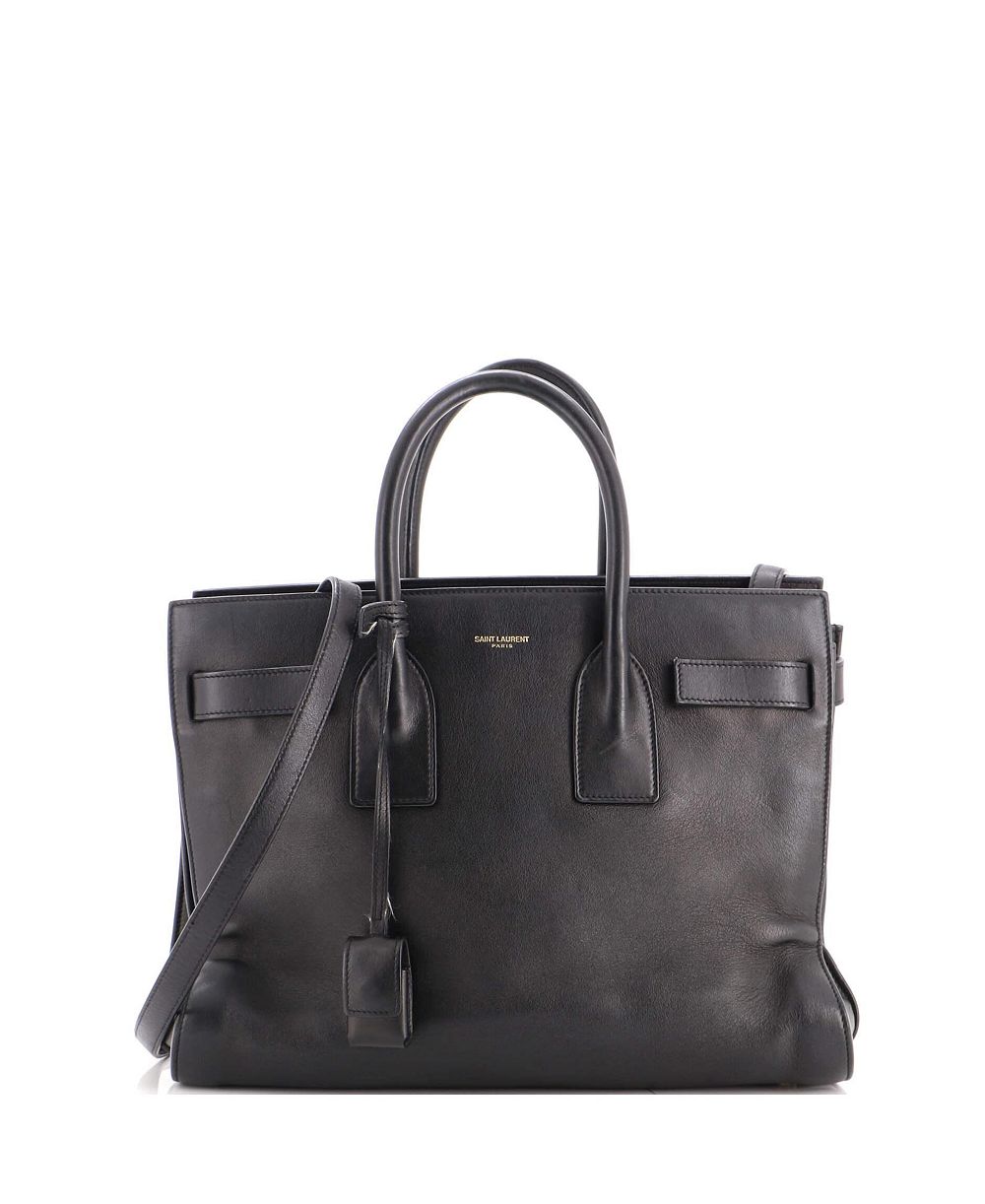 Pre-Owned Saint Laurent Small Sac de Jour Bag Leather