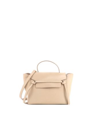 Pre-Owned Celine Mini Belt Bag Textured Leather