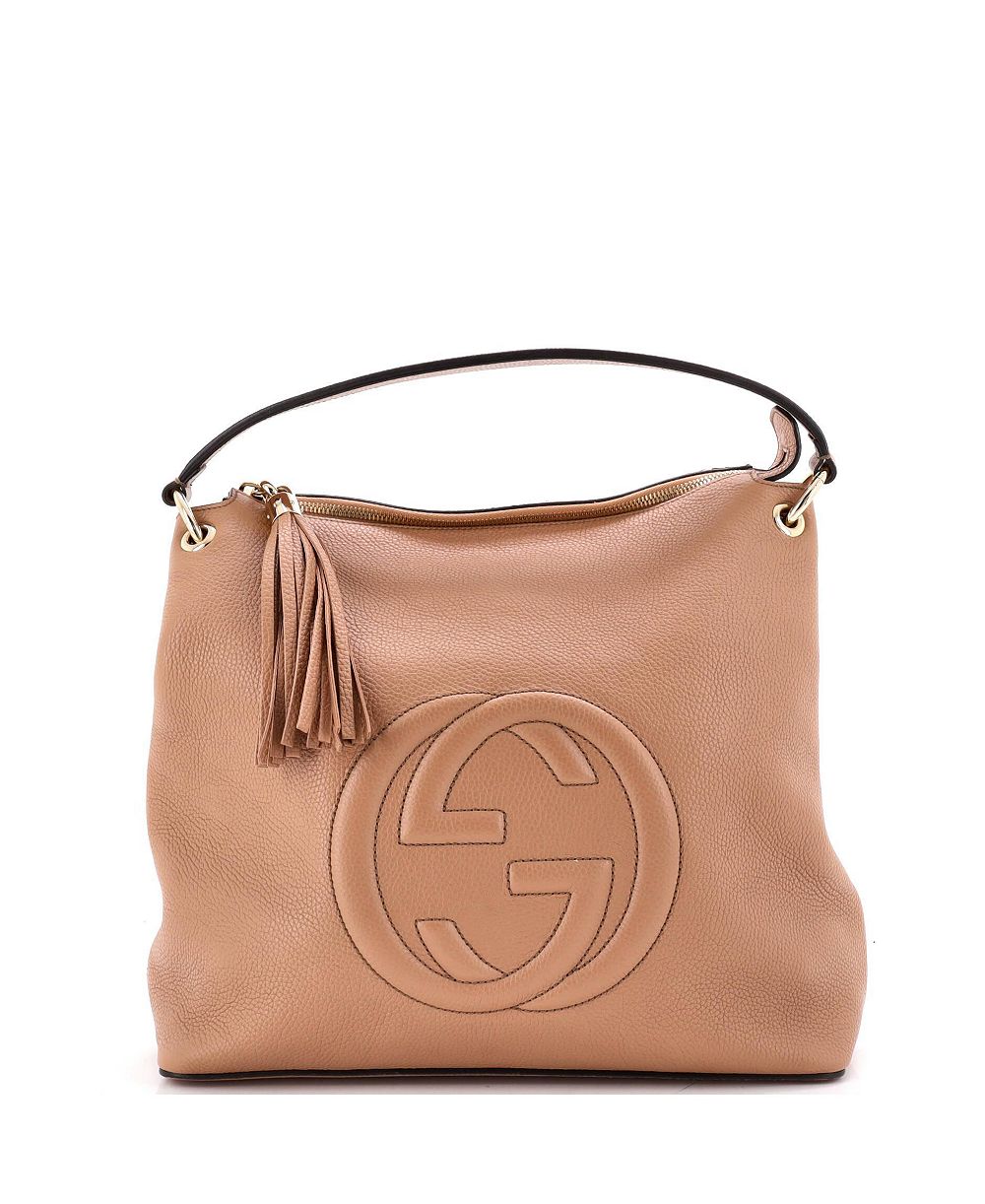 Pre-Owned Gucci Большая сумка Soho Convertible Hobo кожаная