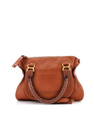 Pre-Owned Chloe Medium Marcie Shoulder Bag Leather