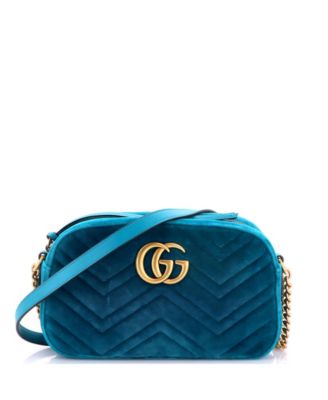 Женская сумка Gucci Small GG Marmont Matelasse Velvet б/у