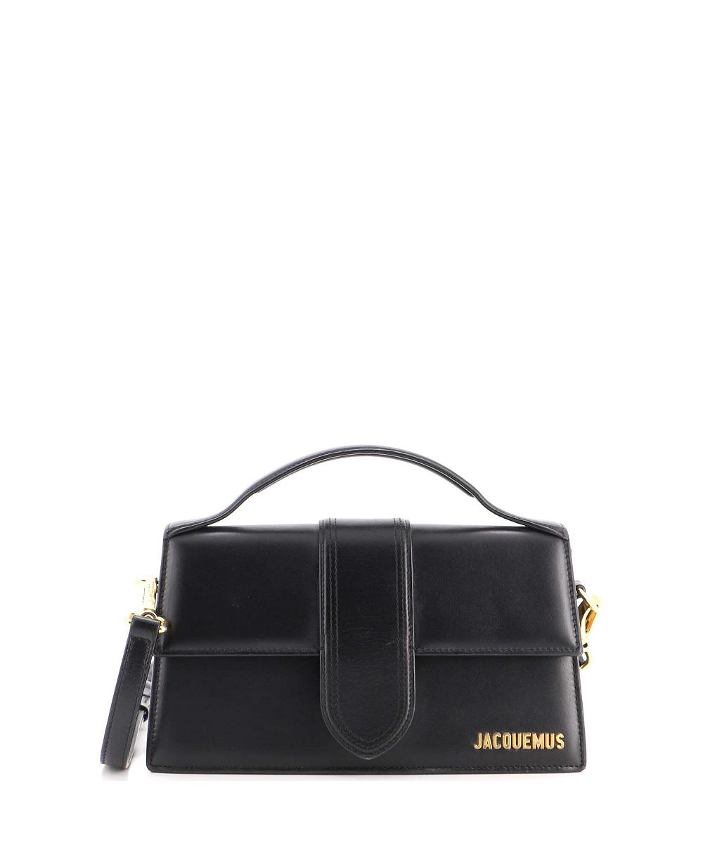 Кожаная сумка Jacquemus Le Grand Bambino Flap (б/у)