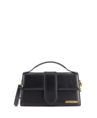 Кожаная сумка Jacquemus Le Grand Bambino Flap (б/у)