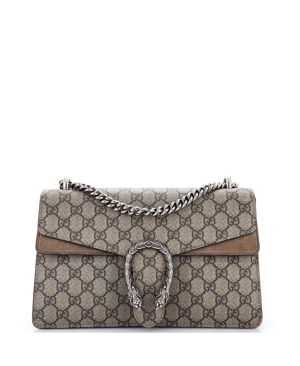 Pre-Owned Gucci Small Dionysus Bag GG Coated Canvas