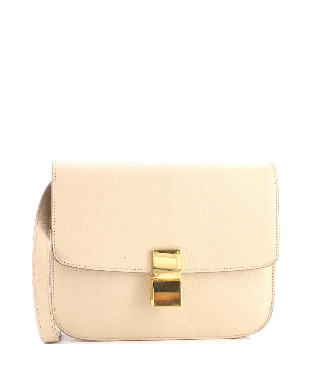 Сумка Celine Medium Classic Box из зернистой кожи