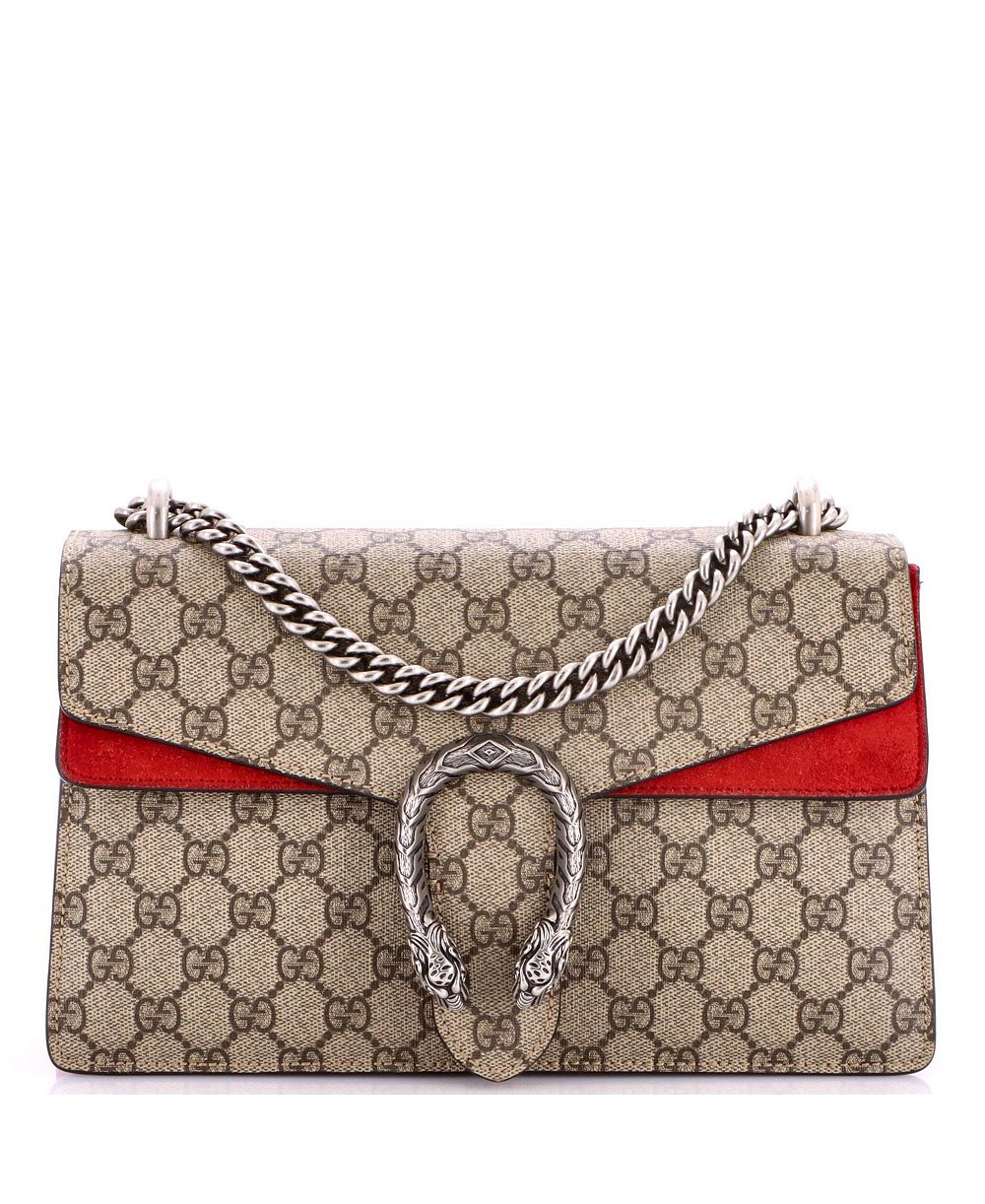 Pre-Owned Gucci Small Dionysus Bag GG Coated Canvas