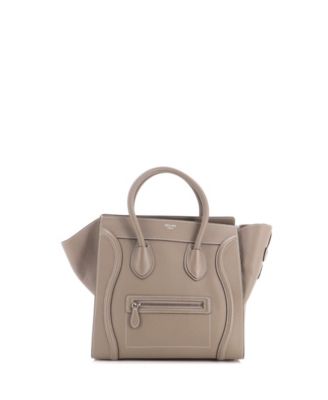 Pre-Owned Celine Mini Luggage Bag Grainy Leather