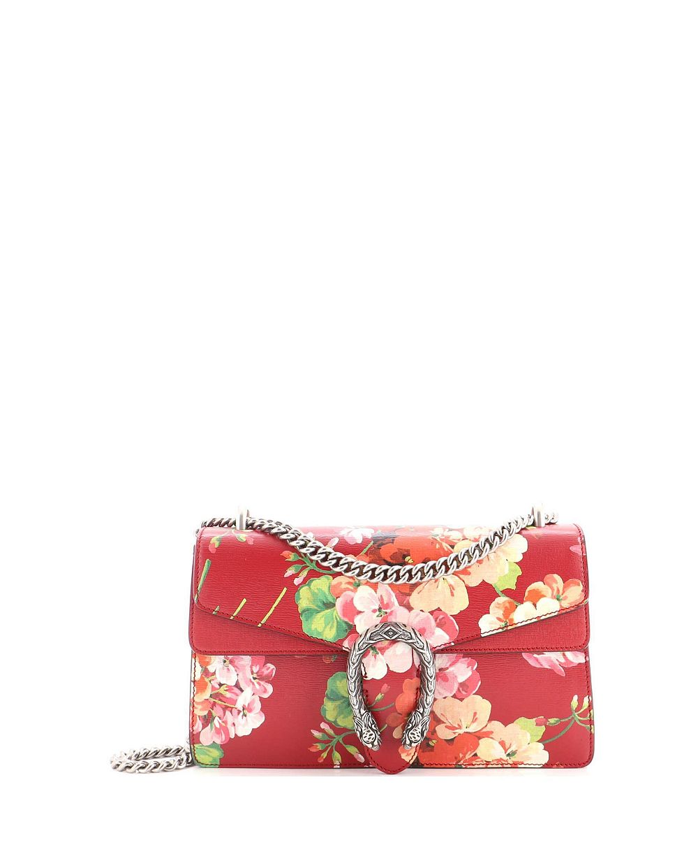 Сумка Pre-Owned Gucci Small Dionysus Blooms Print Leather