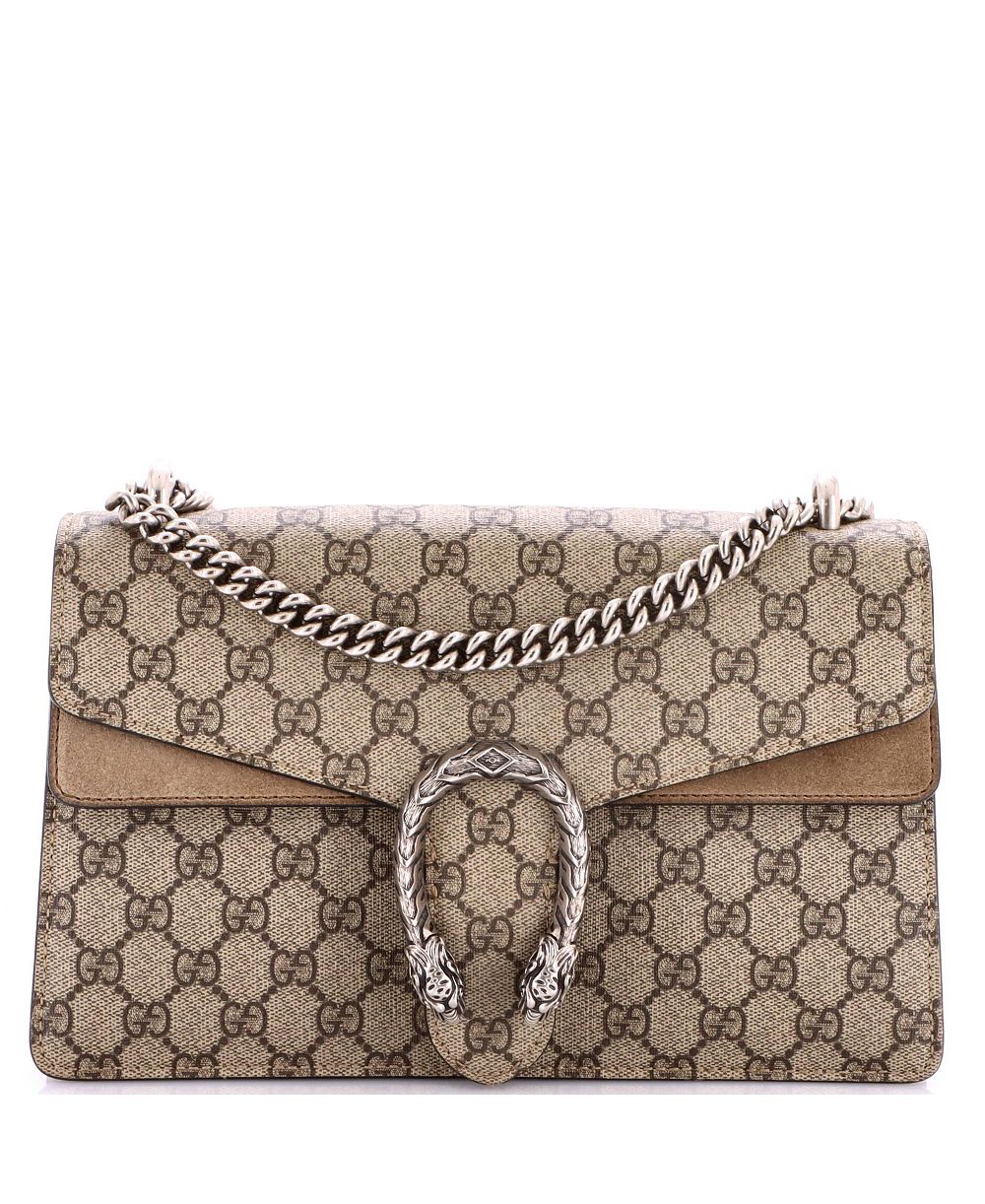 Gucci Small Dionysus сумка из канваса GG, Pre-Owned