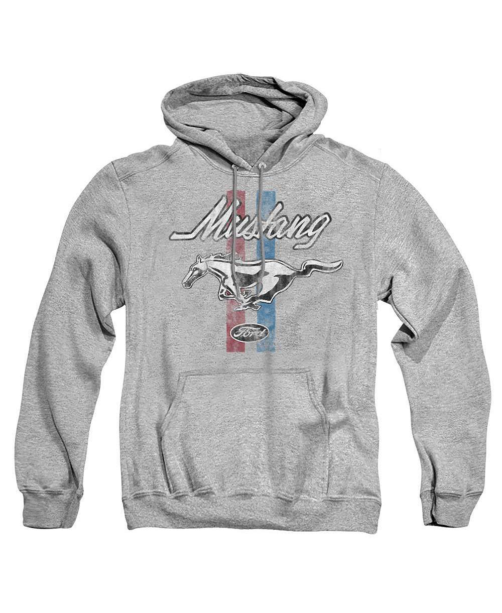 Мужское худи Mustang Ford Stripes Graphic Kangaroo-Pocket